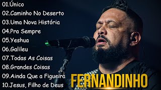 Único , Caminho No Deserto ,.. FERNANDINHO || Os Principais Hinos Gospel de 2024