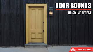 Wood Door   Open Close #3