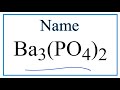 Phosphate Compounds and Ions