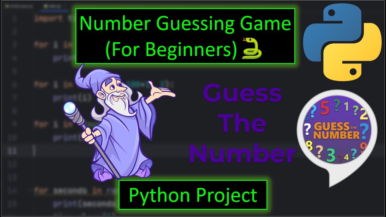 Python Number Guessing Game (For Beginners)๐ - YouTube