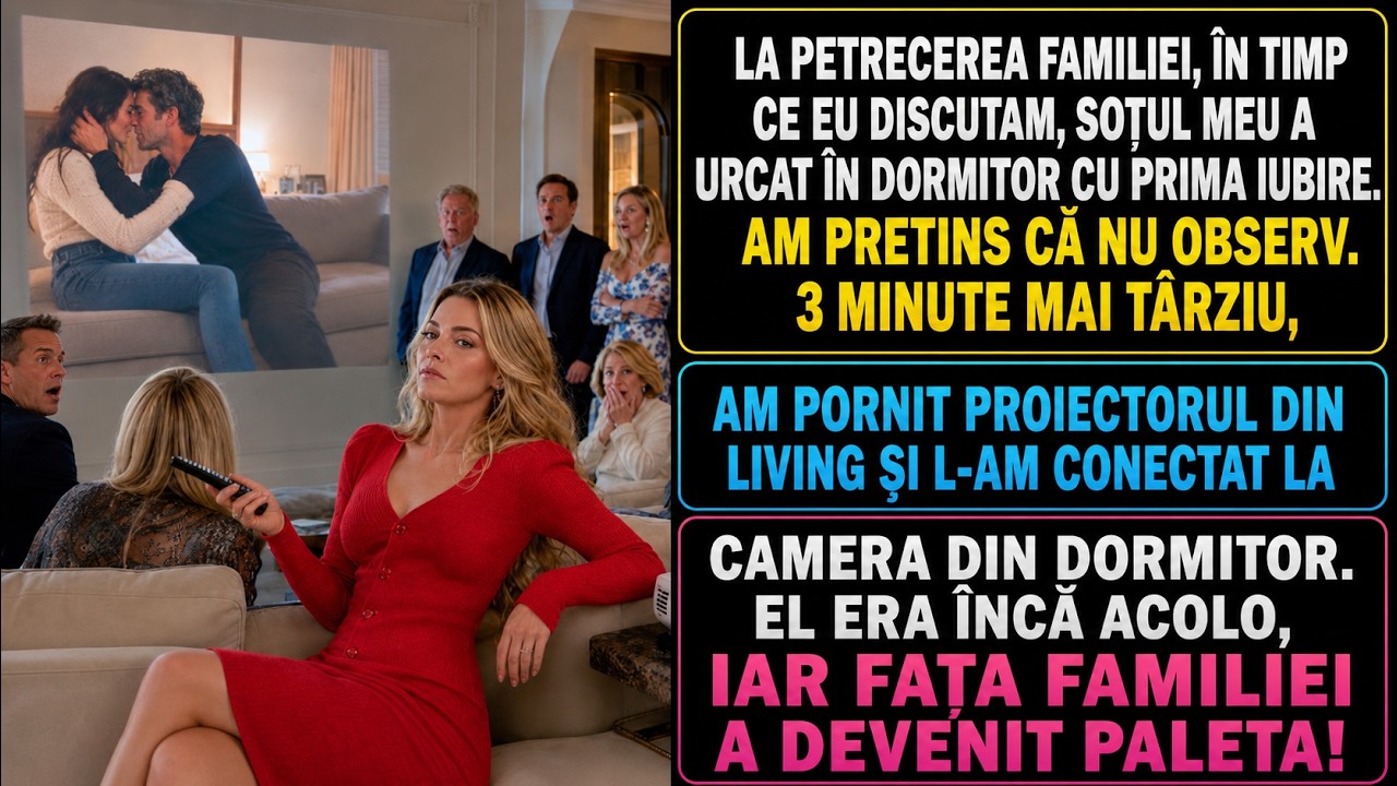 La cina de familie care sărbătorea contractul uriaș al soțului meu, am zărit ceva ce nu trebuia să văd. Julian urcase la etaj cu fosta lui iubită din facultate, iar soacra mea, chiar atunci, îl...