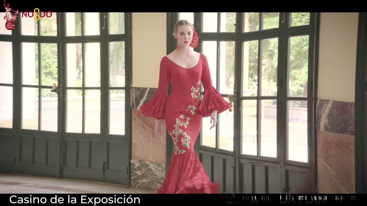 Vestido de flamenca - Trajes de Gitanadel 2022 - El Rocio