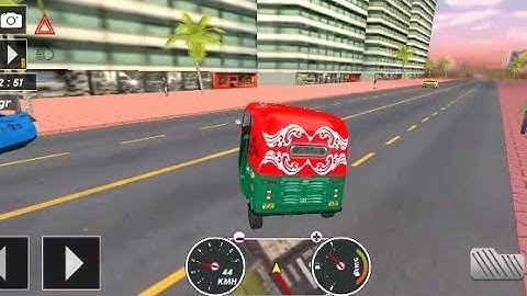Tuk Tuk auto rickshaw game is among driving game. Drive tuk tuk rickshaw in city