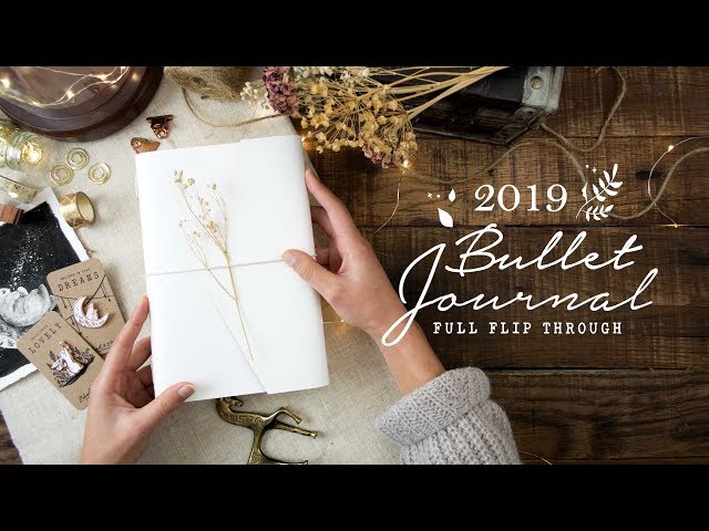 My 2018 Bullet Journal Flip Through!✨