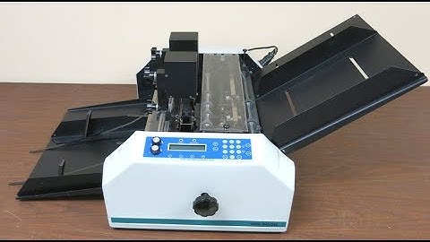 Graphic Whizard GW8000 Numbering, Perforating, Scoring & Slitting System