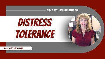 Simple Distress Tolerance Tools to Manage Emotions