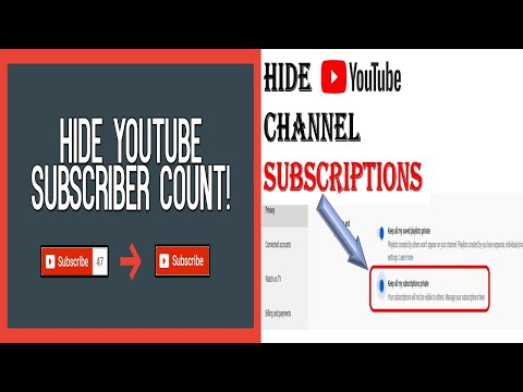 How to disable my subscriber count in youtube in tamil || How to hide my subscription in Tamil