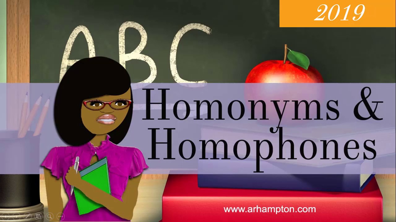 homonyms homophones homographs 2019 grammar tutorial youtube