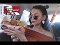 KFC MUKBANG🍗 / Loreal Paris Les Chocolats ruj kalıcılık testi💄🍫