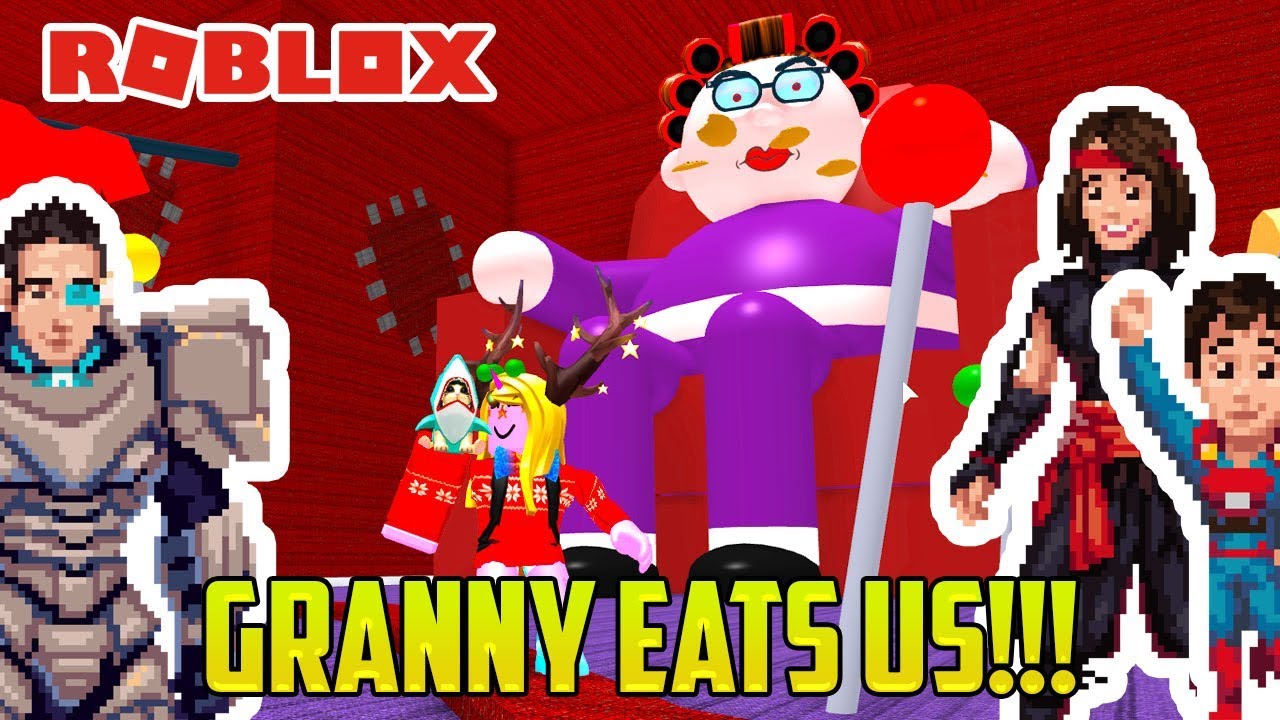 Granny Eats Us On Roblox Youtube - roblox granny obby games