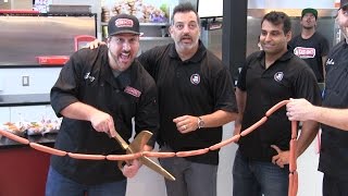 NSYNC's Joey Fatone opens Fat One's Hot Dogs in Orlando