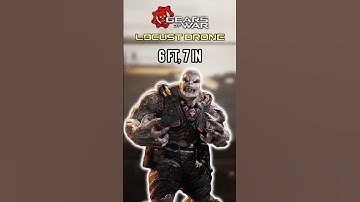 Why a Locust Drone would beat YOU! | Gears of War Lore #gearsofwar #gears5 #eday #shorts #gaming