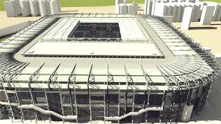 ESTADIO COLO COLO DE CHILE- CAPACIDAD PARA  85MIL ESPECTADORES- CON TECHO RETRACTIL-ESTADIO MODERNO