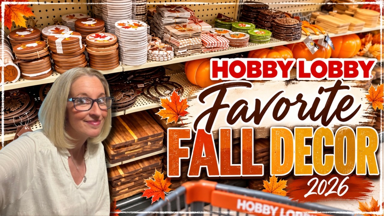 Hobby Lobby Fall Decor 2026 | My FAVORITE Finds You Don’t Want to Miss!