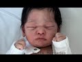 "Tadeo's Sis" full body silicone doll painted by Mercedes