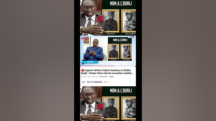🚨🚨🚨 Urgent! Affaire fulbert Sambou et Didier Badji: Cledor Sène fait de nouvelles révélations