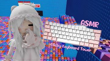 ASMR Clicky Keyboard Tower - Roblox Obby 🎧​