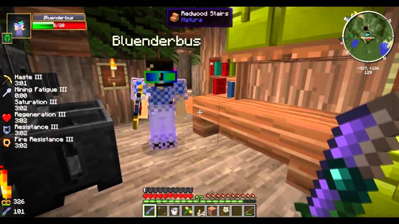 FTB Monster Let's Play E9 | Big Reactor and gifts!