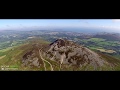 Уиклоу - ирландские горы с воздуха