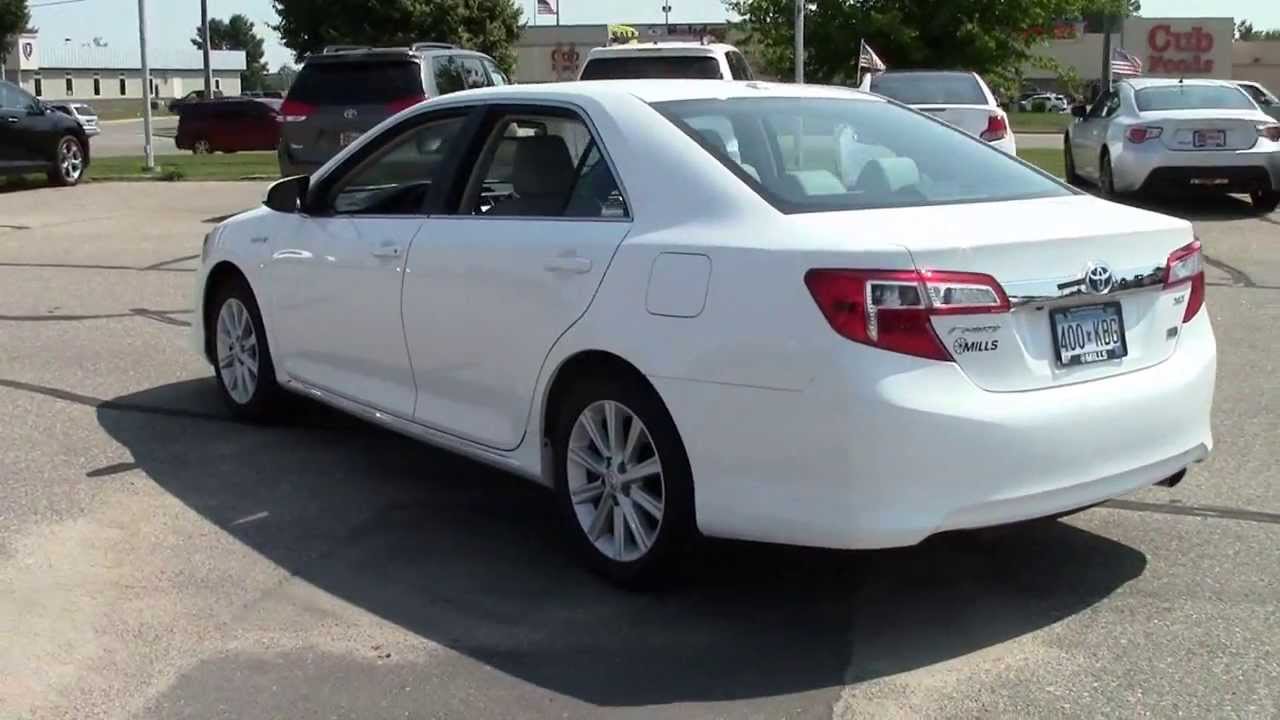 2012 Toyota Camry Hybrid XLE - YouTube