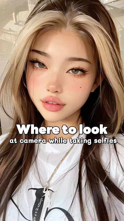 Where to look at cameras while taking selfies 👀💫#shortsfeed #fypviralシ #aesthetic #kpop #beautytiips