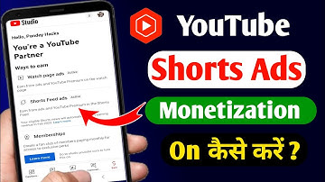 Shorts Monetization Enable | How to Accept YouTube Partner Program Terms & Condition 2023
