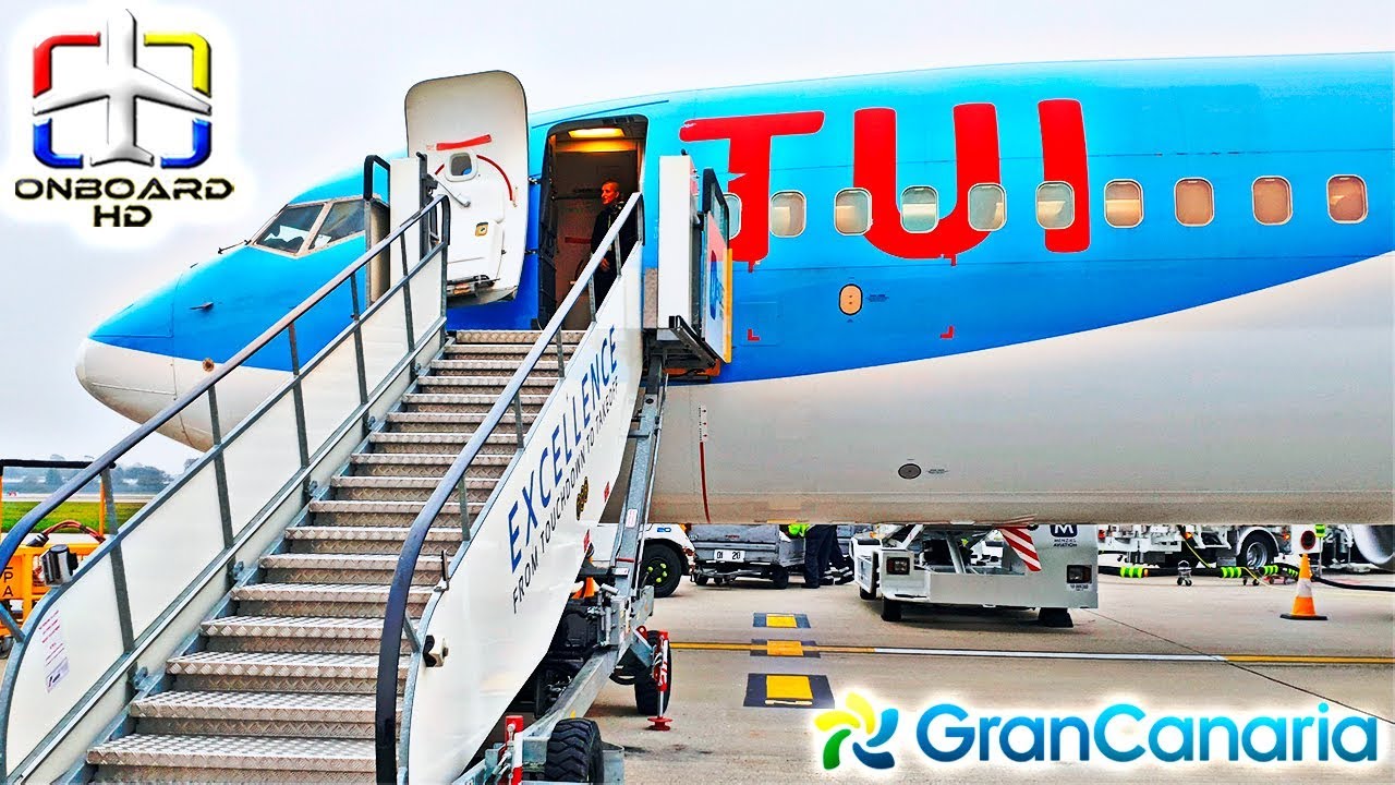 TRIP REPORT  TUI A Real Holiday Flight   London Gatwick to Gran Canaria  Boeing 737