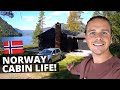 SIMPLE Living in the woods ALONE? *NORWEGIAN CABIN LIFE!
