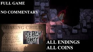 Search Party Director's Cut Full Game No Commentary All Endings All Coins