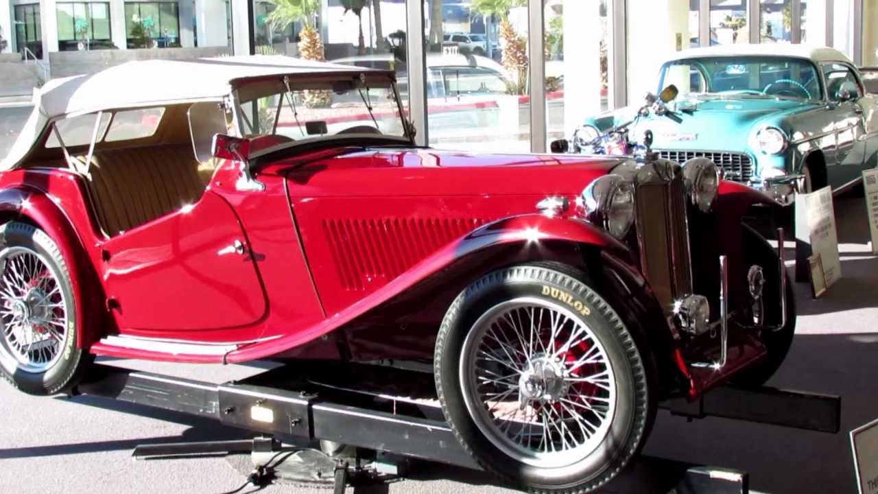 1949 Mg Tc Convertible Car Laughlin Nv Museum Showroom Classic Cars Riverside Hotel Convertible 1949 Mg Tc Convertible Car Laughlin Nv Museum Showroom Classic Cars Riverside Hotel Convertible