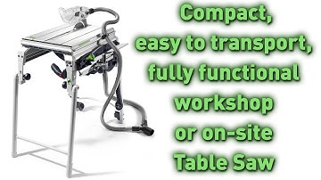 CS 50 PRECISIO - 190mm Table Saw