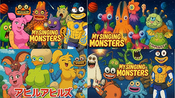 ALL My singing monsters: ANIME OPENING | Official Music Video
