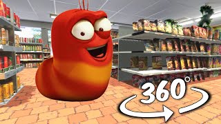 Oi Oi Oi Red Lava Chase You in Supermarket But It's 360 degree video #2