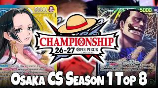 [OP16] OP14 Crocodile vs OP14 UY Boa Hancock || Osaka CS Season 1 Top 8 One Piece Card Game
