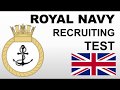 Royal Navy Recruiting Test Questions, Answers and Explanations (RN Test)