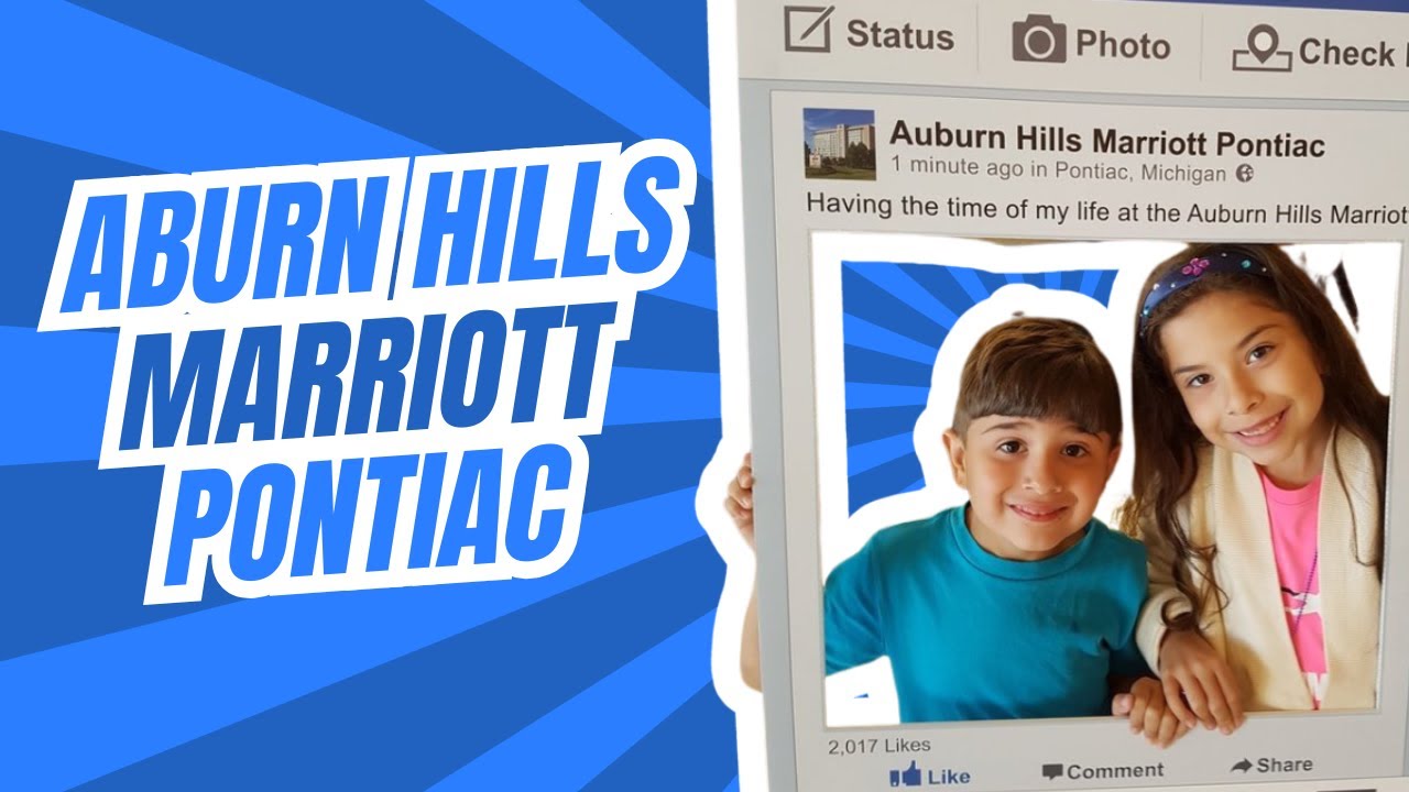 Auburn Hills Marriott Pontiac | Teen Hotel Review 🎮🏨