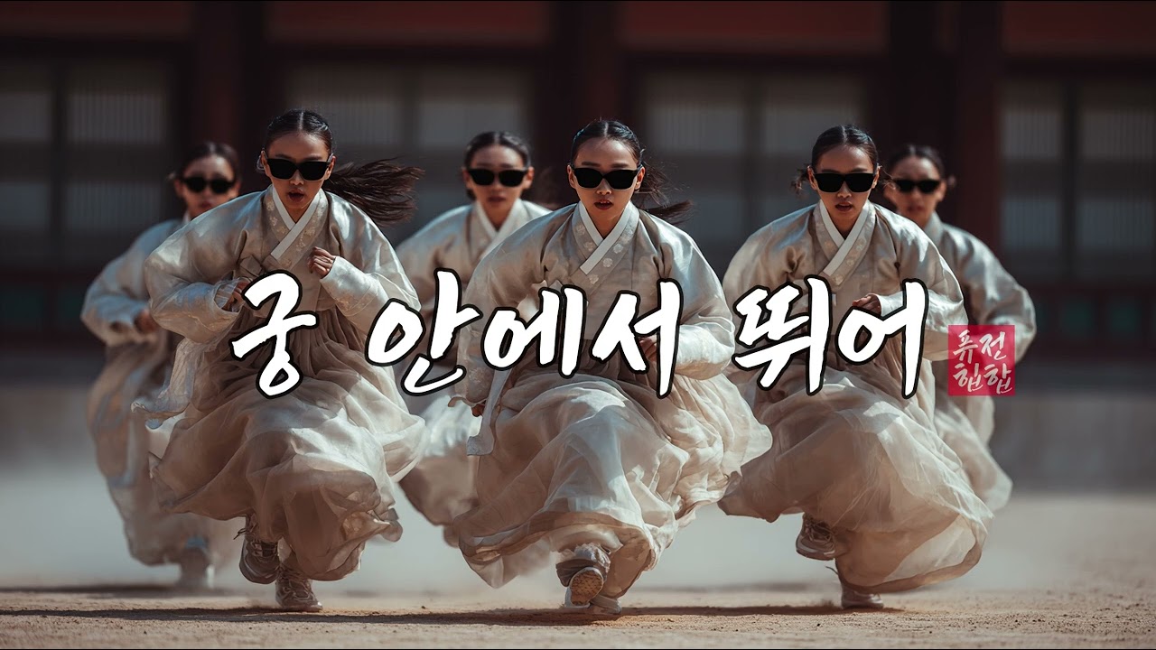 [퓨전힙합] 궁 안에서 뛰어 | 궁녀들까지 뛰게 만든 비트