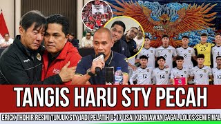 Tangis Haru Sty Pecaherick Thohir Tunjuk Shin Tae Young Pecat Kurniawan Usai Gagal Ke Semi Final