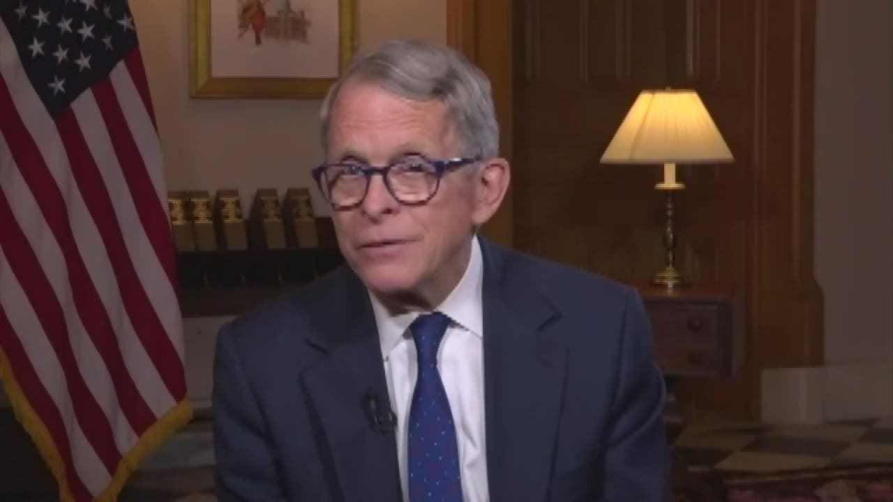 One-on-one interview with Governor Mike DeWine amid the coronavirus pandemic