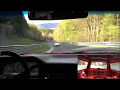 Volvo 850 r chasing by a BMW M4 @ Nurburgring Nordschleife