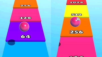 Ball Merge 2048 ! All Levels Gameplay Walkthrough Android, iOS