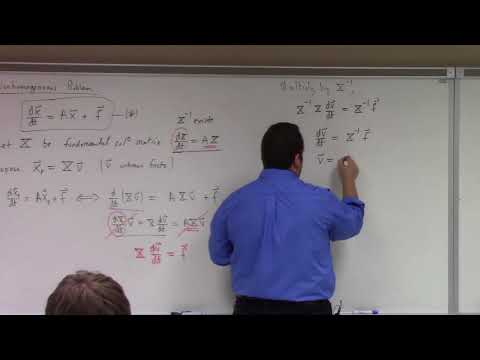 Differential Equations: matrix