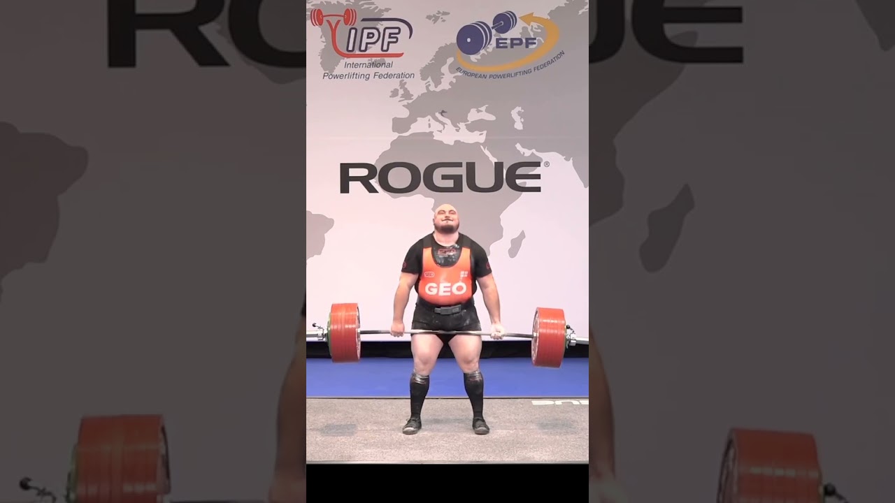 Deadlift de 401kg Temur Samkharadze