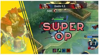 Thor Is Just Super OP | Marvel Super War