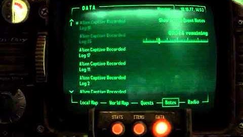Fallout 3 Walkthrough - Pip Boy and Terminal #79 - AR #6 CS