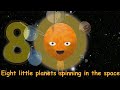 Solar system counting songs collection with lyric1 singing planets  solar systemnursery rhymes