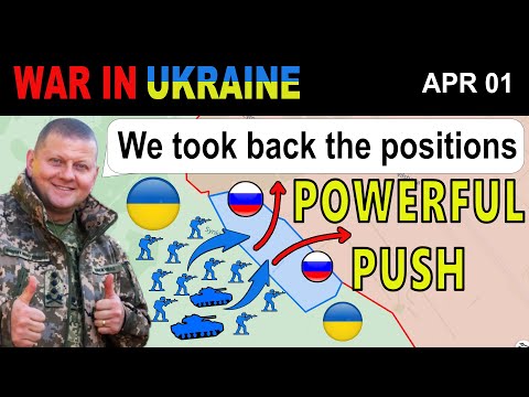 01 Apr:  NICE! Ukrainians Conduct a SUCCESSFUL COUNTERATTACK | War in Ukraine
