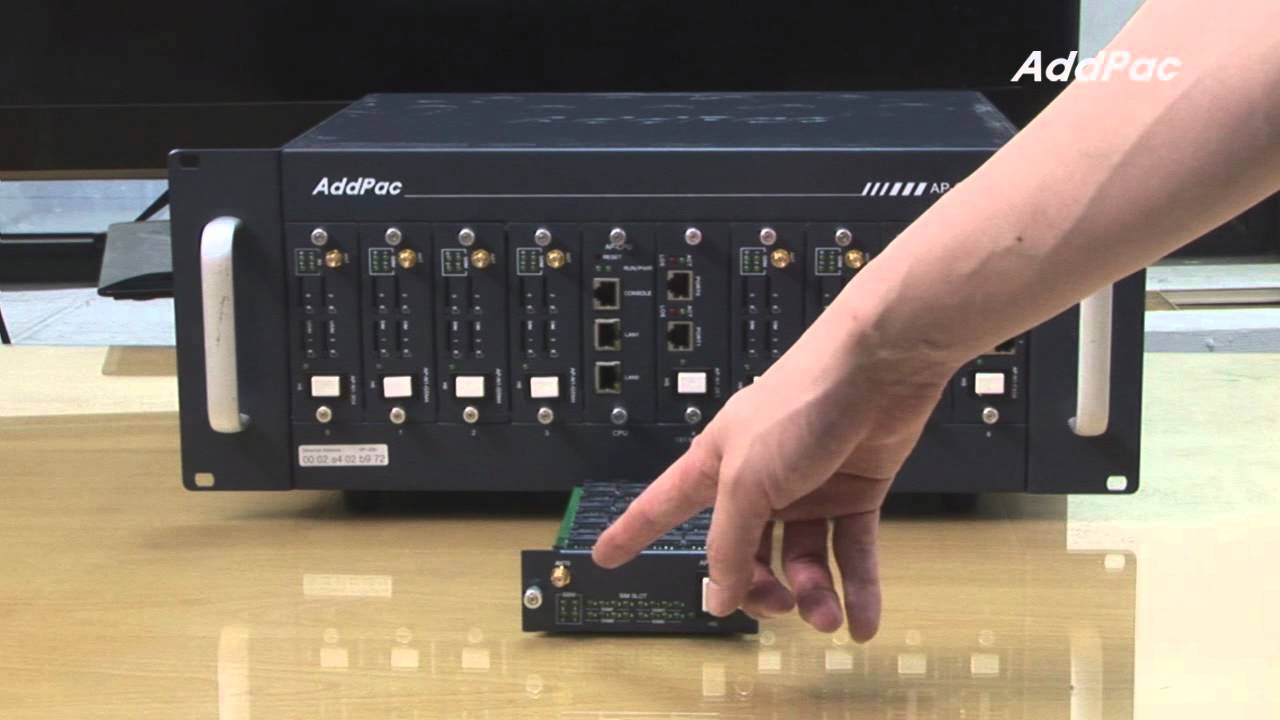 Voip Module For Controller 4 Channel GSM SIM Rotation VoIP Module AP-N1-GSM4S4 - YouTube
