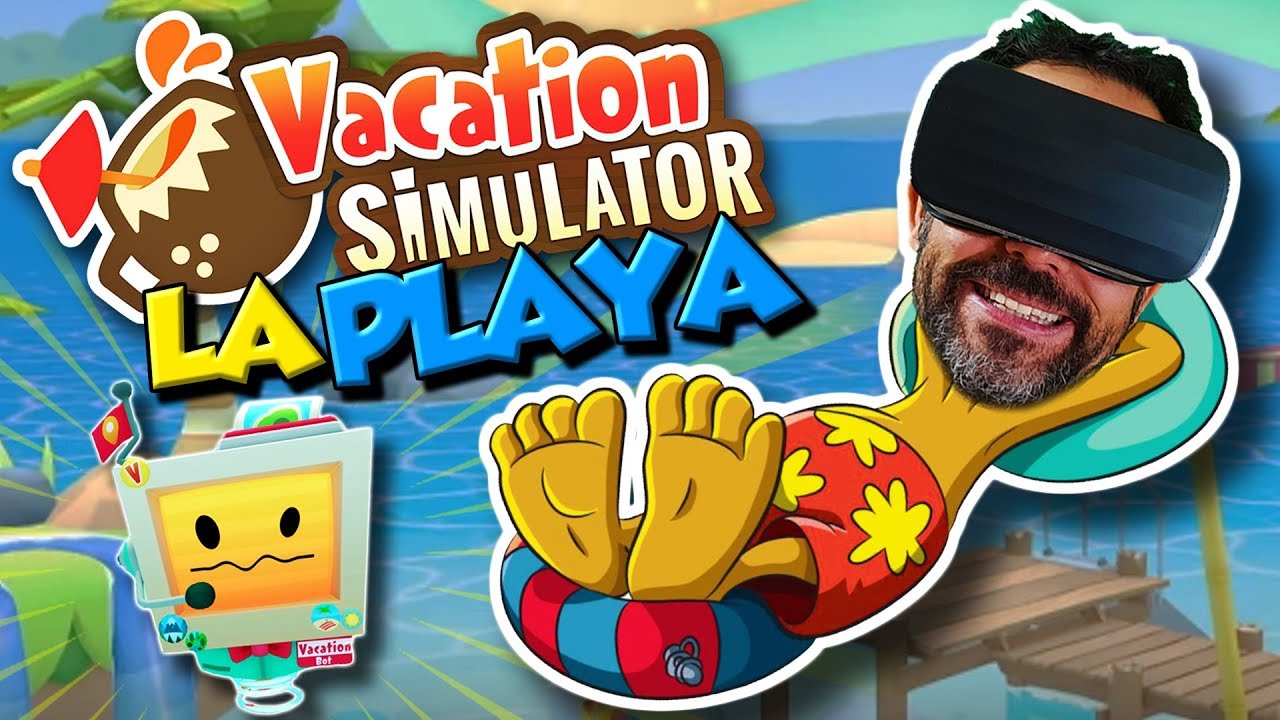 Vacation Simulator Gameplay Primer Paseo Turistico The Beach La Playa Youtube - roblox mm2 asesinato misterioso 2 artículo virtual