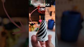 Impossible Passthrough Cone #3DPrinter Net Worth